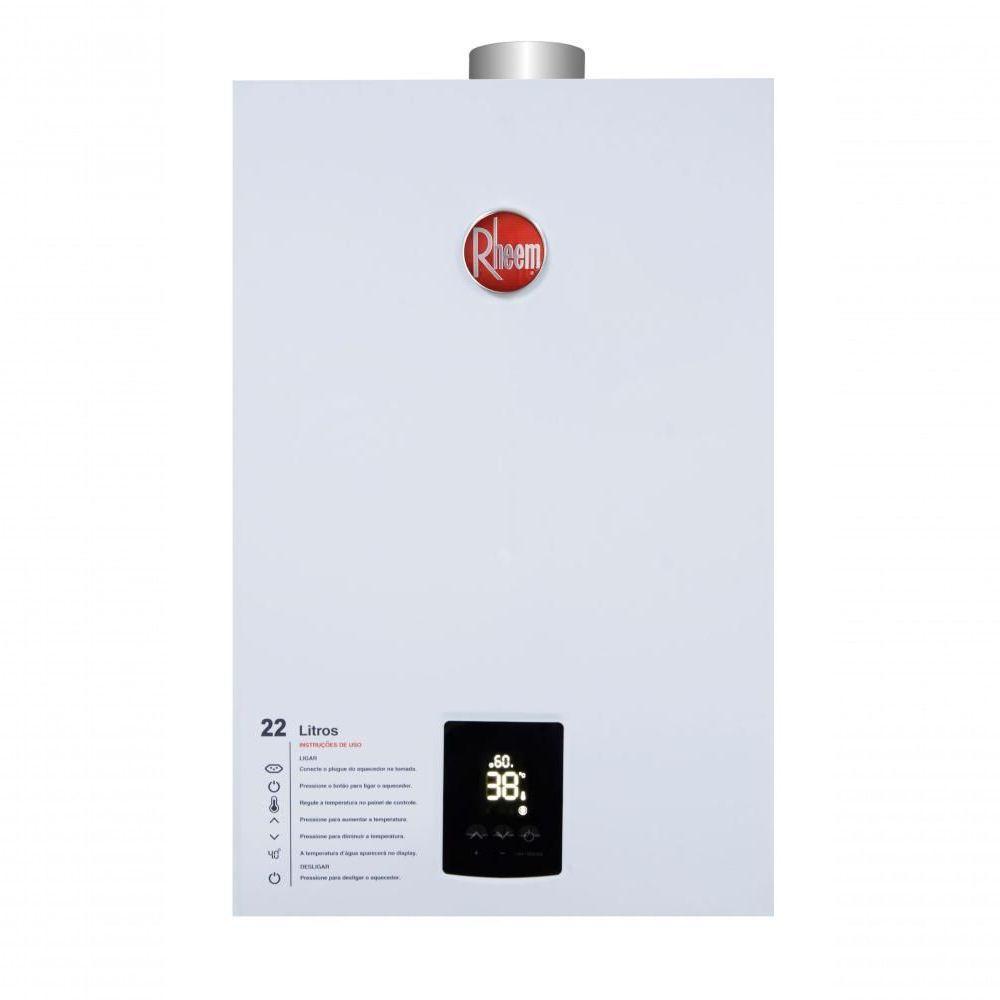 Aquecedor 22L Digital Ef 127-220 V Gn Rheem - Rb3ap22pvntin - 1