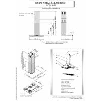 Coifa De Parede 90cm Retangular Duto Slim Fogatti Inox 110v