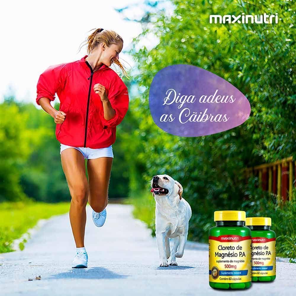Kit 03 Cloreto De Magnésio P A Maxinutri 500mg 60 Cápsulas - 2
