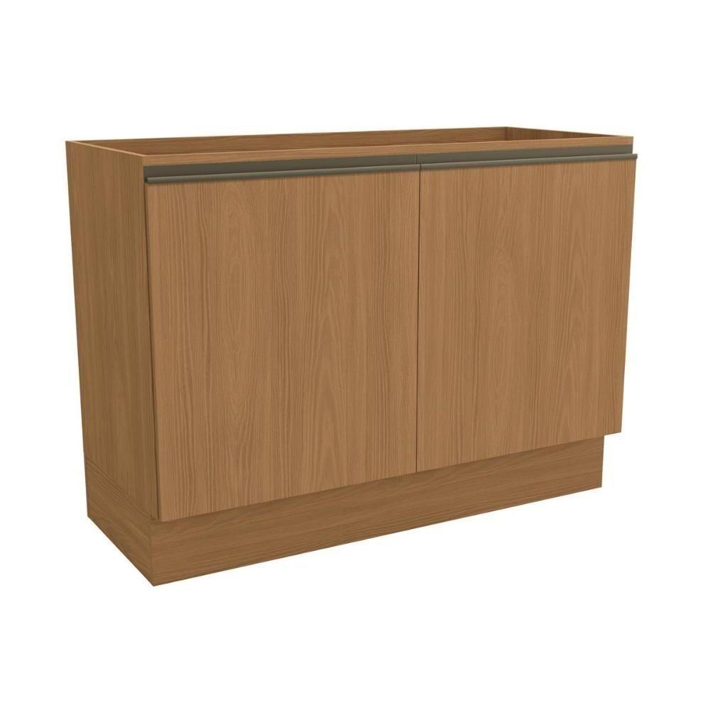 Balcão De Cozinha Modulado Maxxi G745 Com 2 Portas Sem Tampo 120cm Canela - 1