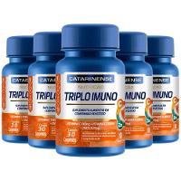 Kit 5 Triplo Imuno Catarinense 30 Capsulas - 3
