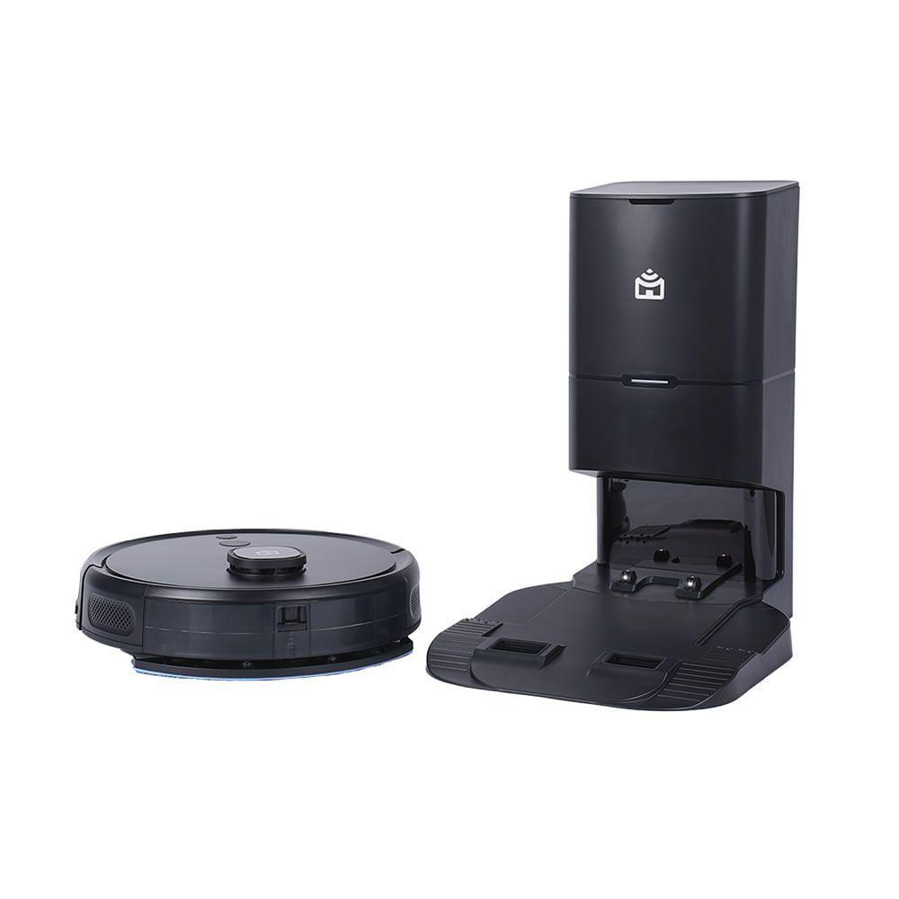 Robô Aspirador Smart Wi-Fi Autolimpante PRA2000 Positivo - Aspira, Passa Pano, Retorna à Base e Mapeamento Inteligente - 1
