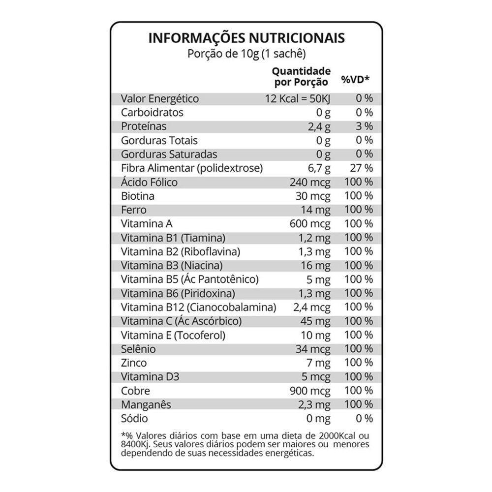 Colágeno Verisol Sachê Q10 Maxinutri Sabor Manga Maracujá - 2