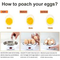 Maquina Cozinhar Ovos Rápido E Prático Prepara Até 7 Unidades - 6
