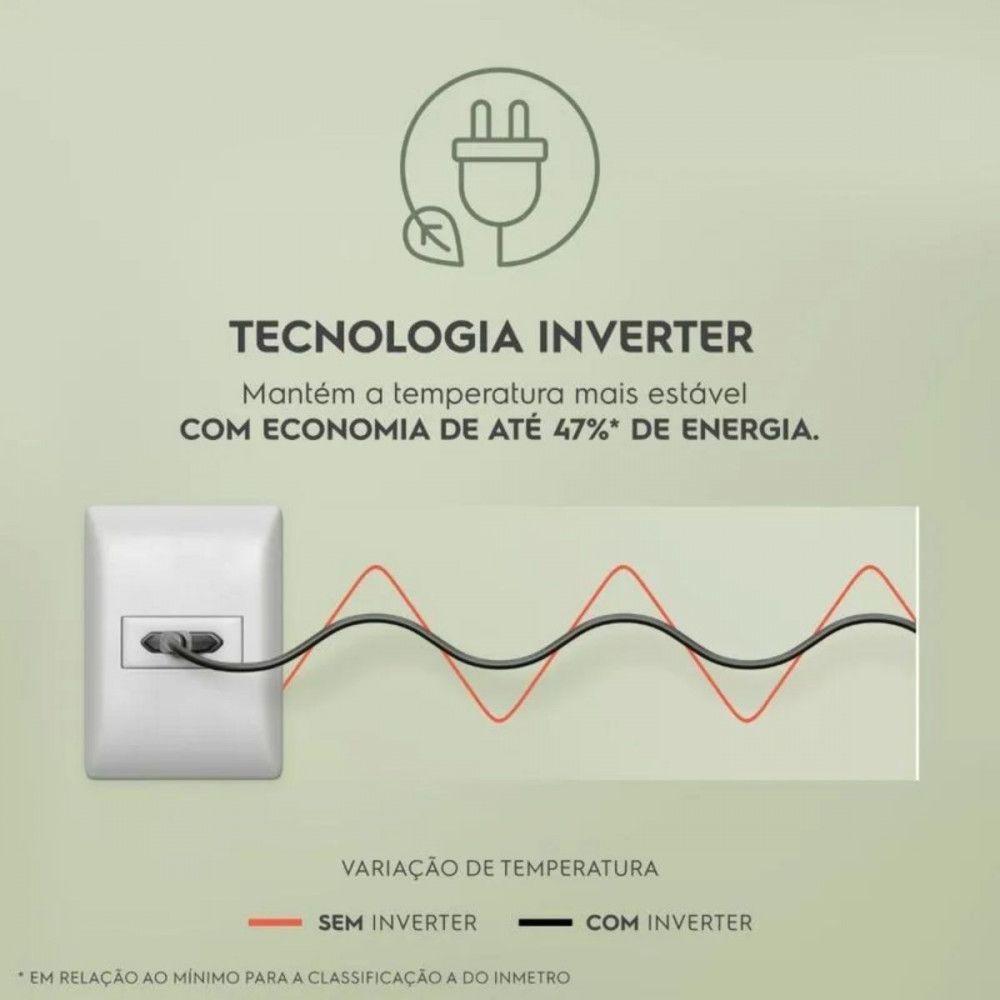 Geladeira Electrolux Frost Free Inverter 480L Efficient Preto Bivolt - 6