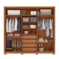 Conjunto Guarda Roupa Casal E Cômoda Freijo Off White Caemmu Freijo Com Off White - 5