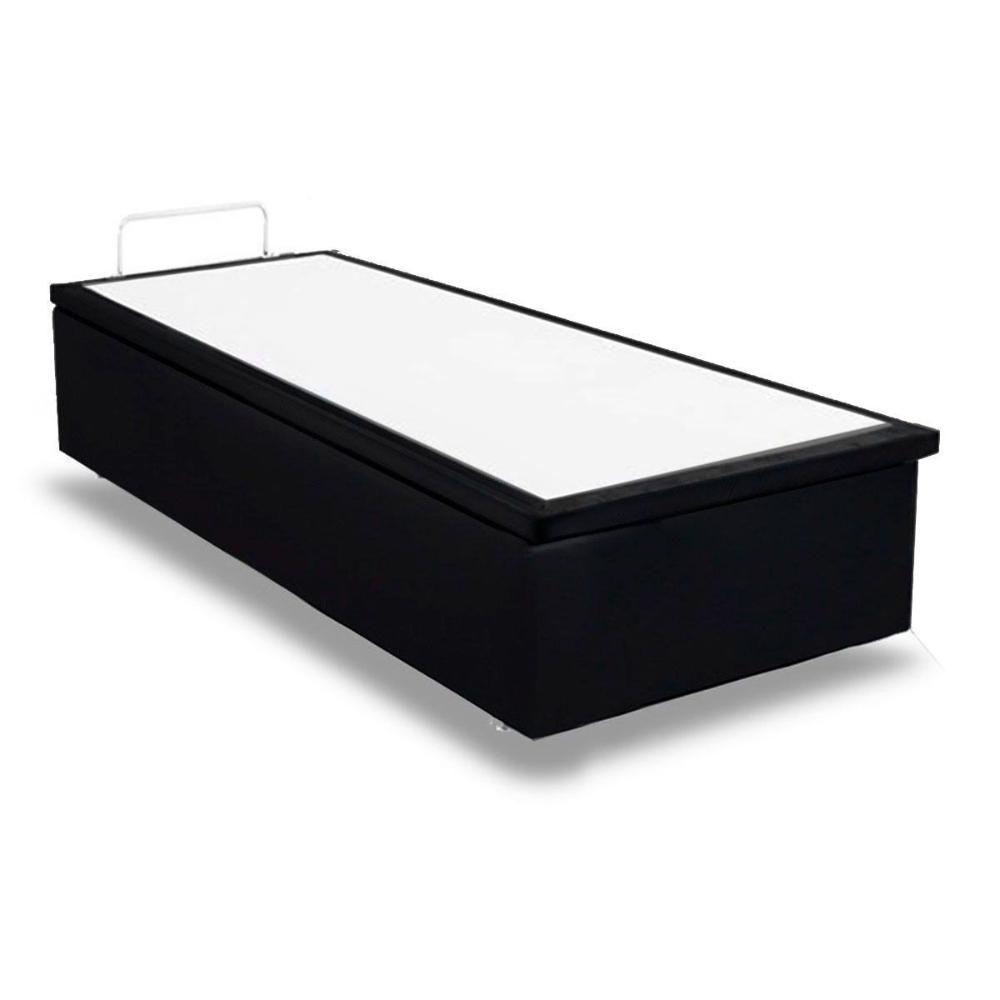 Cama Box Baú Universal Solteiro Physical Tecido Nero (88x188x25) - Ortobom - 3