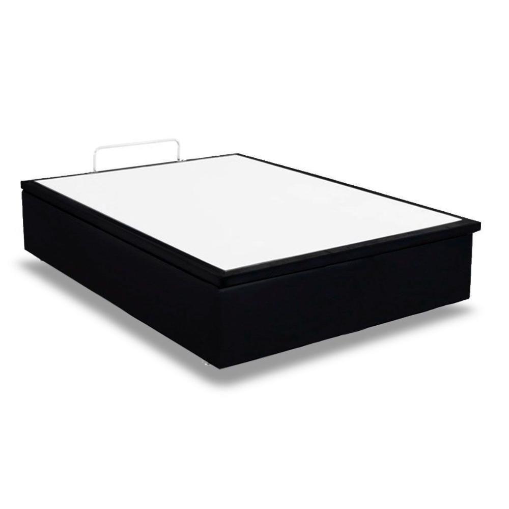 Cama Box Baú Universal Solteiro Physical Tecido Nero (88x188x25) - Ortobom - 4