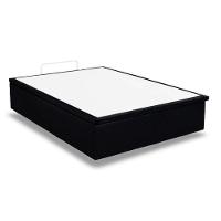 Cama Box Baú Universal Solteiro Physical Tecido Nero (88x188x25) - Ortobom