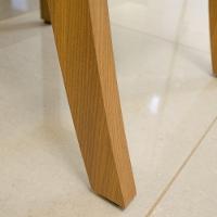 Kit Com 4 Cadeiras De Jantar Milla - Nature - Linho - 7