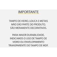 Bancada De Banheiro Balcão Marquesa C- 1 Gaveta E 1 Nicho 80cm Nature-verde - Nesher - 6