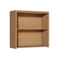 Armário De Cozinha Modulado Condessa Com 2 Portas 80cm Carvalho Cinza