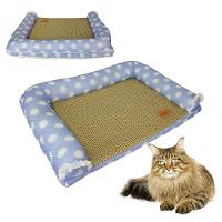 Cama Arranhador Gato Pet Felino Almofada Confortavel Esteira Resistente Animal De Estimaçao Macio Lavavel Aconchegante - 1