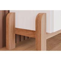 Quarto De Bebê Completo Ternura 2 Peças (1 Cômoda + 1 Berço) Qi92 Branco-jequitiba - Henn - 6