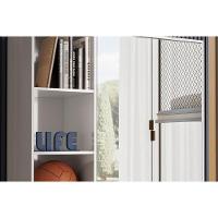 Armário Sapateira Quarto Joy C- 2 Portas 2 Gavetas E Espelho Amendola-off White - Demóbile - 9