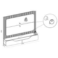 Home P- Tv Até 70 Polegadas Treviso Ripado 100% Mdf C- Led 210x180cm Bali-cedro - Dj Móveis - 3