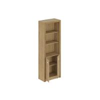 Estante Livreiro Solteiro Me4110 C- 2 Portas E 3 Prateleiras Branco - Tecno Mobili - 6