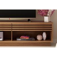 Home P- Tv Até 42 Pol Pl3004-ra2003 Ripado C- 2 Gavetas 115x150cm Natural-off White - Tecno Mobili