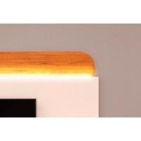 Home P- Tv Até 75 Polegadas Nadine C- Led 219x136cm Off White-freijó - Dj Móveis