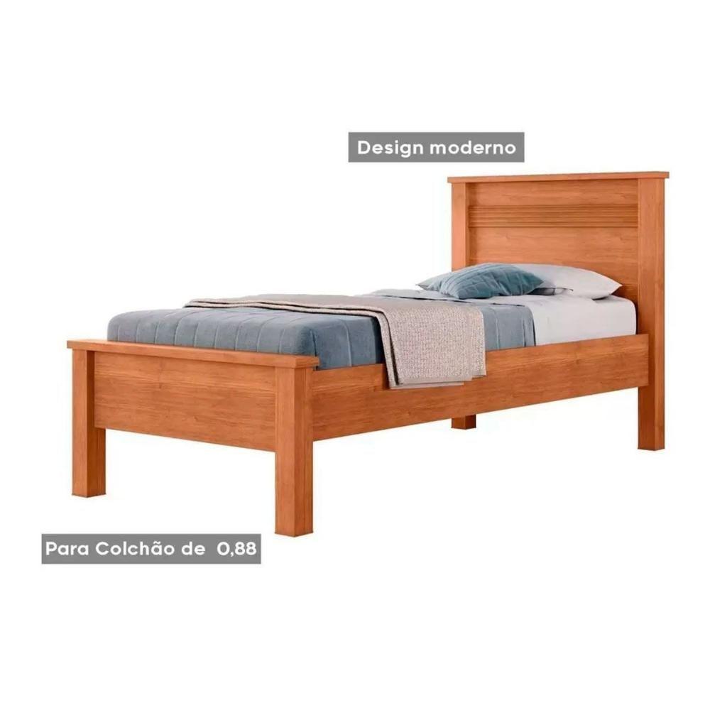 Bicama Solteiro Barcelona C- Auxiliar Cinamomo - Conquista - 4