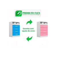 Cômoda Casal Jéssica C- 1 Nicho E 4 Gavetas Nature-off White - Acp - 2