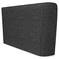 Cabeceira Cama Box Queen 160cm Nilo P05 Linho Cinza Escuro - Lyam Decor - 7