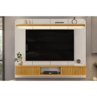 Home P- Tv Até 75 Pol Capri C- Led E 2 Portas 215x170cm Bali-cedro - Dj Móveis - 1