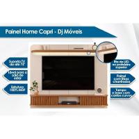 Home P- Tv Até 75 Pol Capri C- Led E 2 Portas 215x170cm Bali-cedro - Dj Móveis - 2