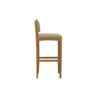 Banqueta De Cozinha Noa Madeira Maciça 1bmm008ca 1un Carvalho Bouclê Cinza - 5