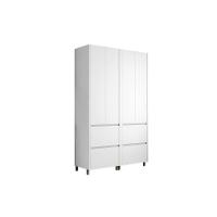 Armário Multiuso Lavanderia Rainha C- 4 Portas E 4 Gavetas 140cm Nature-verde - Nesher - 5