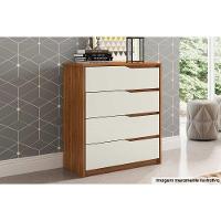 Cômoda Casal Atria C- 4 Gavetas Amendola-off White - Demóbile - 1