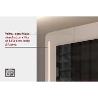 Home P- Tv Até 75 Pol Atlas 100% Mdf C- Led 218x135cm Cedro - Dj Móveis - 3