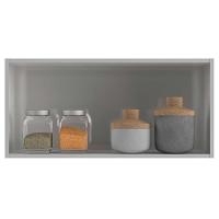 Armário De Cozinha Modulado Mirage New Aço Com 2 Portas 80cm Branco Telasul