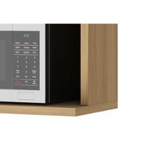 Armário De Cozinha Modulado Marquesa Com 1 Porta Basculante E Nicho Para Microondas 80cm Nature - 6