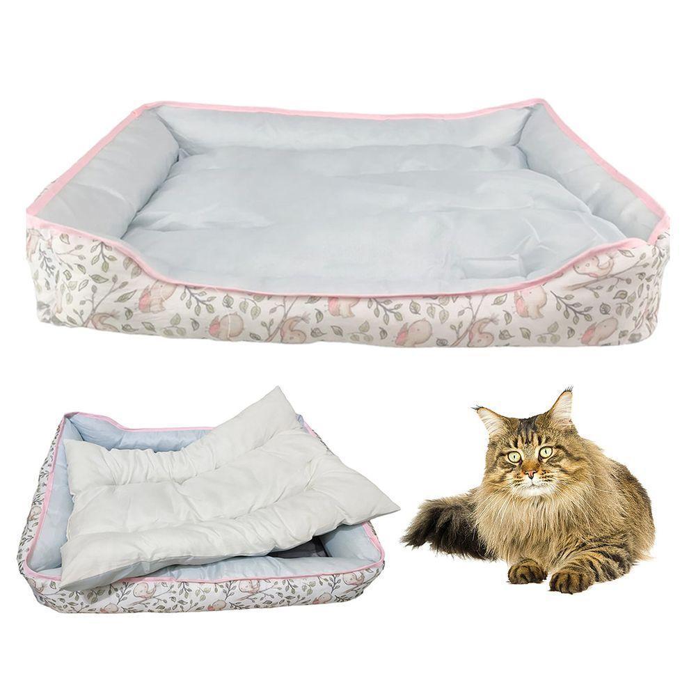 Cama Caminha Cao Gato Cachorro Pet Animal De Estimaçao Colchonete Macio Resistente Lavavel Espaçoso Aconchegante - 1