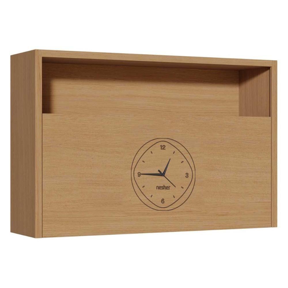 Armário Aéreo Cozinha Modulado Condessa Com 1 Porta Basculante 120cm Carvalho Cinza - 1