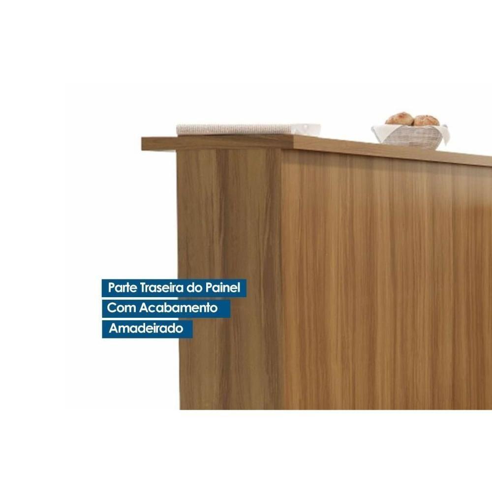 Balcão De Cozinha Modulado Marquesa Com 1 Porta E 3 Gavetas 120cm Nature Verde - 10