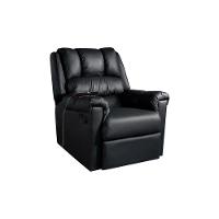 Poltrona Do Papai Reclinável C- Massagem Vermont Zero Wall Courano Preto - Probel - 1