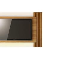 Estante P- Sala Até 42 Pol Pl3004-ra2003 Ripado C- 2 Gavetas 115x150cm Natural-off White - Tecno Mobili - 2