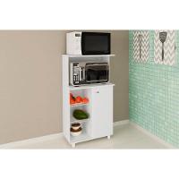 Balcão De Cozinha Fruteira Bf3207 Com 1 Porta 2 Cestos E 1 Nicho 60cm Branco Tecno Mobili - 1