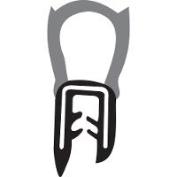 Kit 4 Borrachas Porta S/ Aba 1 Borracha Porta-mala Del Rey - 2