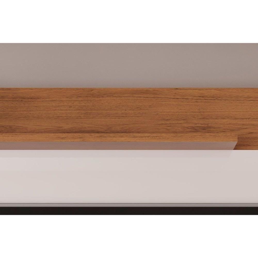 Estante P- Sala Até 70 Polegadas Martino C- Prateleira Nichos E Pés 200x190cm Freijó-off White - Dj Móveis - 6