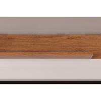 Estante P- Sala Até 70 Polegadas Martino C- Prateleira Nichos E Pés 200x190cm Freijó-off White - Dj Móveis - 6