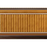 Estante P- Sala Até 75 Polegadas Loren Ripada C- Nichos 200x194cm Cedro-bali - Dj Móveis - 5