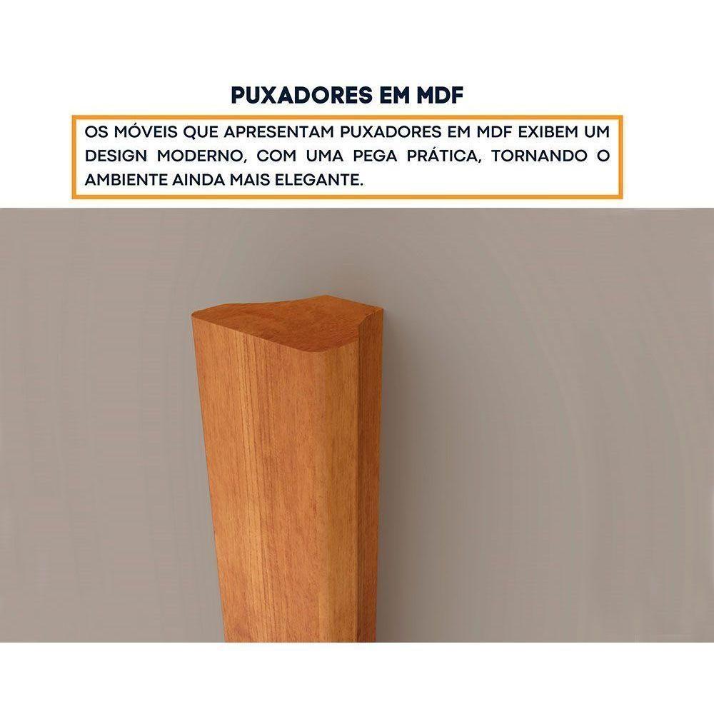 Cômoda Solteiro Chicago C- 1 Porta E 4 Gavetas Cinamomo - Tcil Móveis - 6