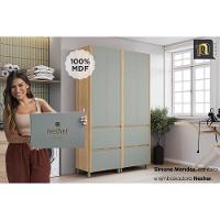 Multiuso Lavanderia Rainha C- 4 Portas E 4 Gavetas 140cm Nature-verde - Nesher - 8