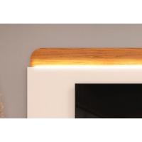 Estante P- Sala Até 75 Polegadas Nadine C- Led E Nichos 220x196cm Bali-cedro - Dj Móveis - 6