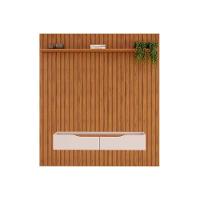 Estante P- Sala Até 65 Pol Pratic Ripado C- 2 Gavetas 183x240cm Cedro-bali - Dj Móveis - 5