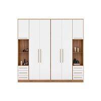 Quarto Modulado Casal Irlanda 4 Peças (2 Armários + 2 Complementos) Qcm165 Amendola-branco - Demóbile - 3