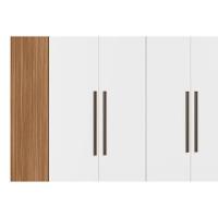 Quarto Modulado Casal Irlanda 4 Peças (2 Armários + 2 Complementos) Qcm165 Amendola-branco - Demóbile - 8